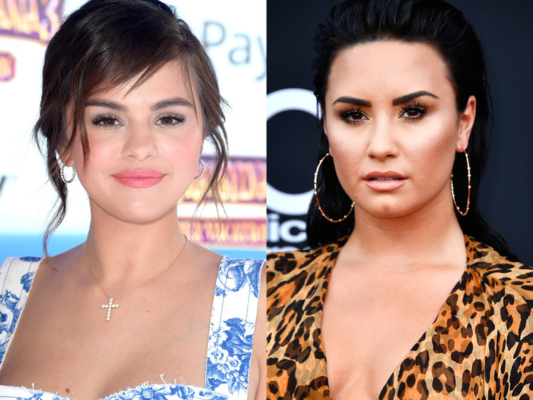 Demi Lovato and Selena Gomez