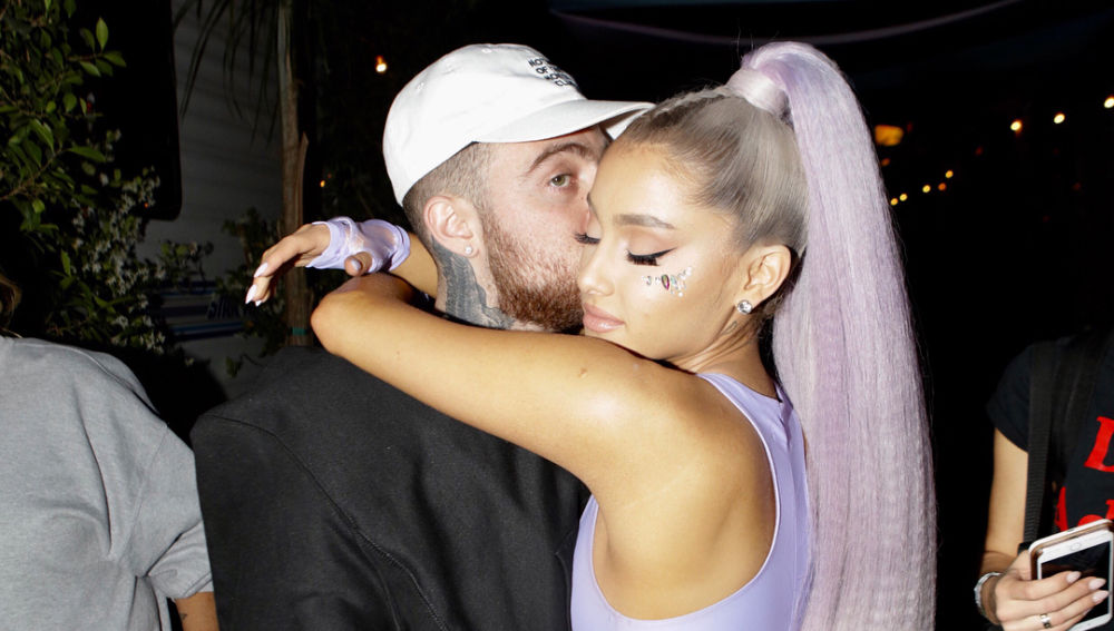 Ariana Grande with Mac Miller