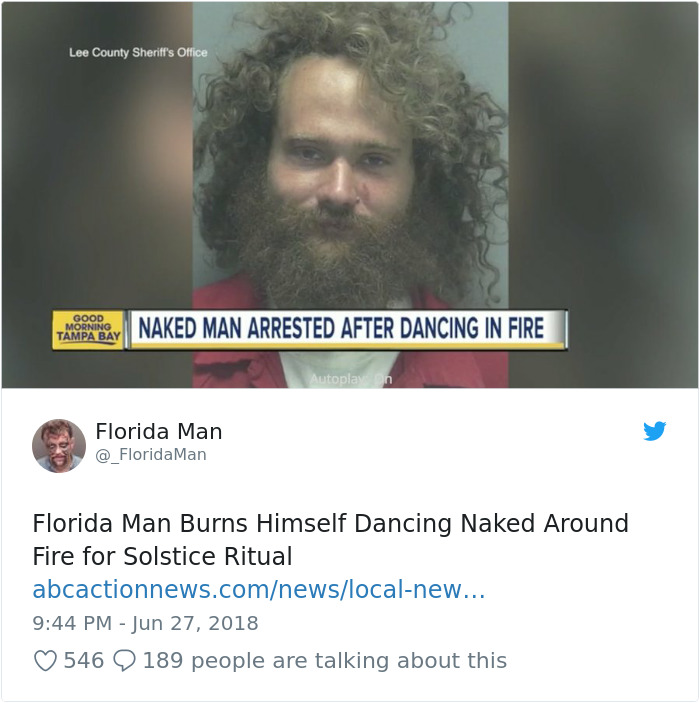20 of the 'cleanest' Florida man memes - Gosschips.com - Celebrity