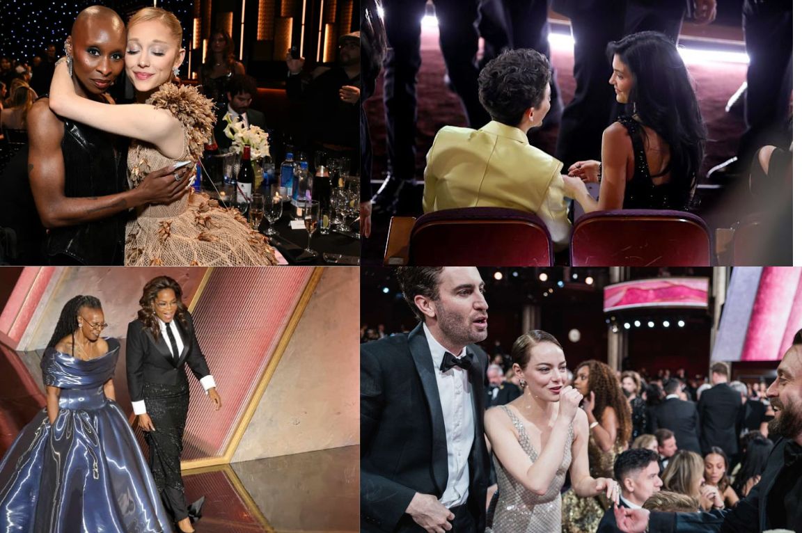 Things You Didn’t See During the 2025 Oscars: Adorable Interactions of Celebrities